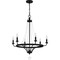 Quoizel Adelaide 6-Light Matte Black Chandelier ADL5026MBK - alternate 3